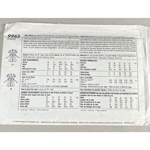 Designer Vtg Sew Patterns x3 Vogue Allice Olivia Jessica McClintock Donna Ricco - Picture 10 of 11